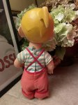 画像4: Dennis the Menace Rubber doll Red Overall 1958 (C) / わんぱくデニス　ラバードール　青と白Tシャツ、レッドオーバーオール (4)