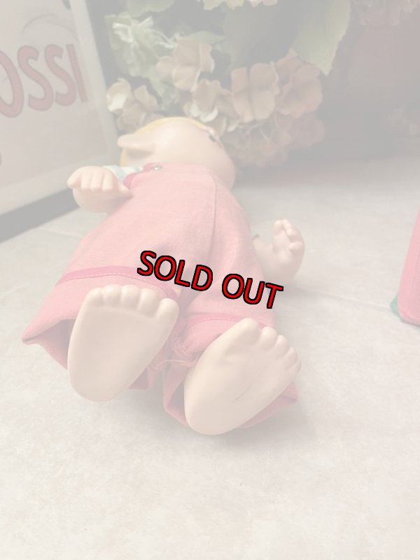 画像7: Dennis the Menace Rubber doll Red Overall 1958 (C) / わんぱくデニス　ラバードール　青と白Tシャツ、レッドオーバーオール (7)