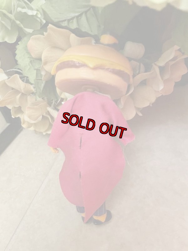 画像3: McDonald’s  Remco Mayer McCheese  Doll 1976 / レムコ社　マクドナルドのメイヤー　マックチーズ人形　ドール (3)