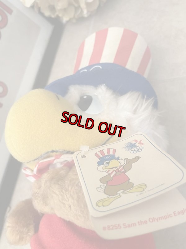 画像12: Sam the Olympic Eagle Plush Doll with Tag 1984 / オリンピックのアメリカマスコット、サム　イーグルオリンピック、タグ付きぬいぐるみ　1984年 (12)