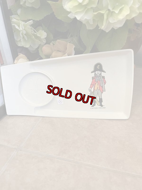 画像1: McDonald’s Captain Crook Plastic Tray (A)  / マクドナルドのキャプテンクローク、プラスチック製トレー (1)