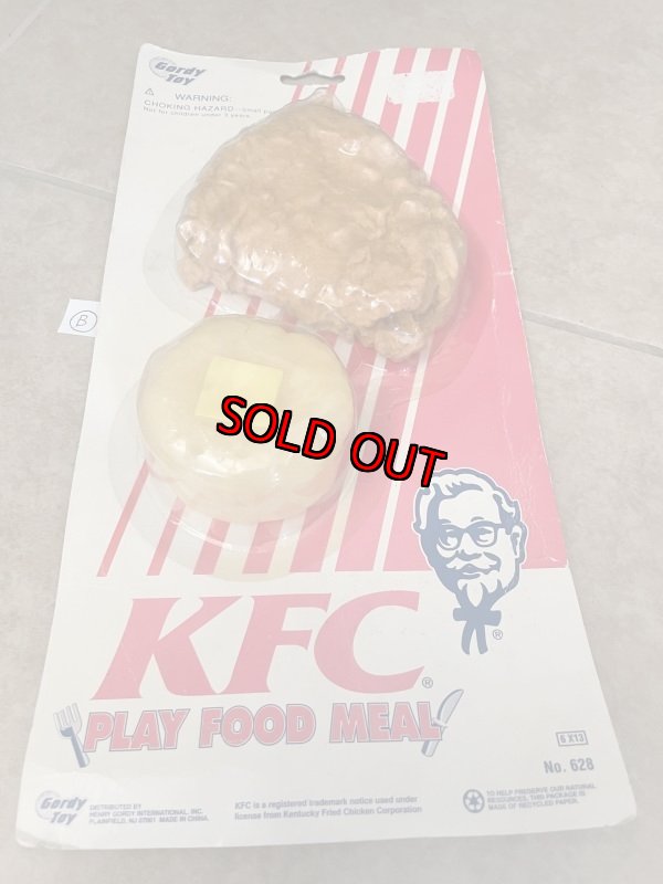 画像13: Kentucky fried chicken  chicken & biscuit  Play Food meal set (B) / ケンタッキーフライドチキン　チキン＆ビスケット　ブリスター入りプレイフード　セット (13)