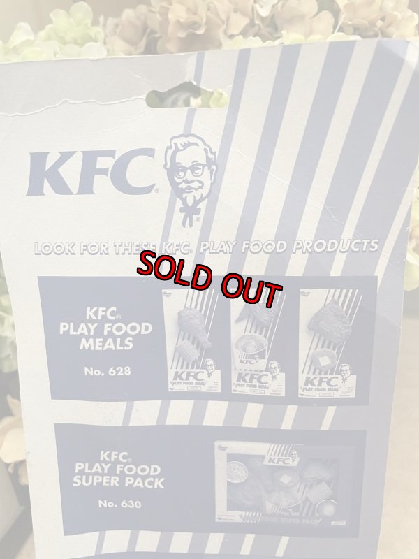 画像7: Kentucky fried chicken  Chicken & biscuit  Play Food meal set (A) / ケンタッキーフライドチキン　チキン＆ビスケット　ブリスター入りプレイフード　セット (7)