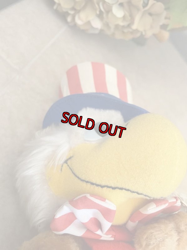 画像11: Sam the Olympic Eagle Plush Doll with Tag 1984 / オリンピックのアメリカマスコット、サム　イーグルオリンピック、タグ付きぬいぐるみ　1984年 (11)