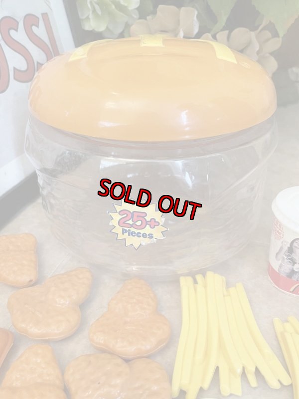 画像10: McDonald’s hamburger style play food set 32Pieces  / マクドナルドのハンバーガー型ケース、プレイフードセット 32ピース　 (10)