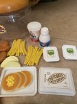 画像9: McDonald’s hamburger style play food set 32Pieces  / マクドナルドのハンバーガー型ケース、プレイフードセット 32ピース　 (9)