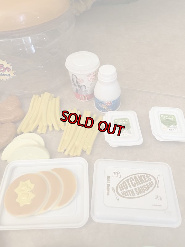 画像9: McDonald’s hamburger style play food set 32Pieces  / マクドナルドのハンバーガー型ケース、プレイフードセット 32ピース　 (9)