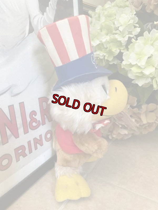 画像8: Sam the Olympic Eagle Plush Doll with Tag 1984 / オリンピックのアメリカマスコット、サム　イーグルオリンピック、タグ付きぬいぐるみ　1984年 (8)