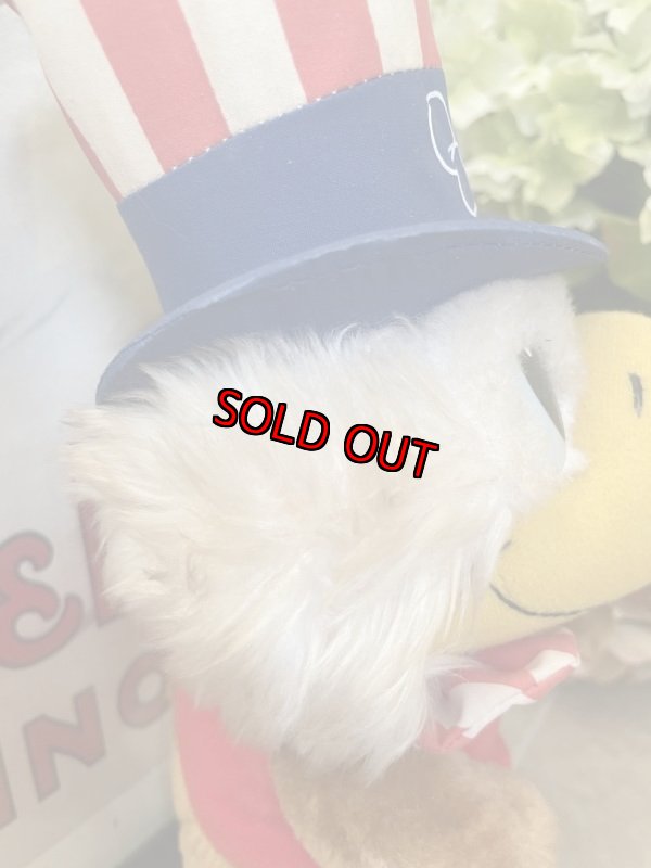 画像9: Sam the Olympic Eagle Plush Doll with Tag 1984 / オリンピックのアメリカマスコット、サム　イーグルオリンピック、タグ付きぬいぐるみ　1984年 (9)
