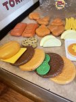 画像7: McDonald’s hamburger style play food set 32Pieces  / マクドナルドのハンバーガー型ケース、プレイフードセット 32ピース　 (7)