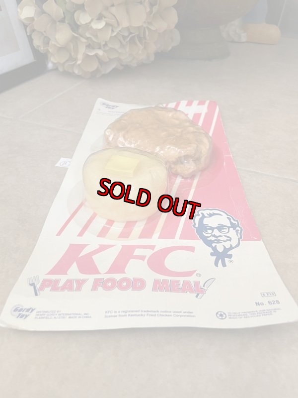 画像12: Kentucky fried chicken  chicken & biscuit  Play Food meal set (B) / ケンタッキーフライドチキン　チキン＆ビスケット　ブリスター入りプレイフード　セット (12)