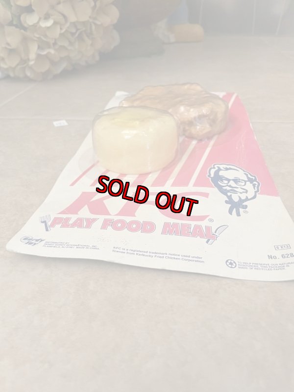 画像11: Kentucky fried chicken  Chicken & biscuit  Play Food meal set (A) / ケンタッキーフライドチキン　チキン＆ビスケット　ブリスター入りプレイフード　セット (11)