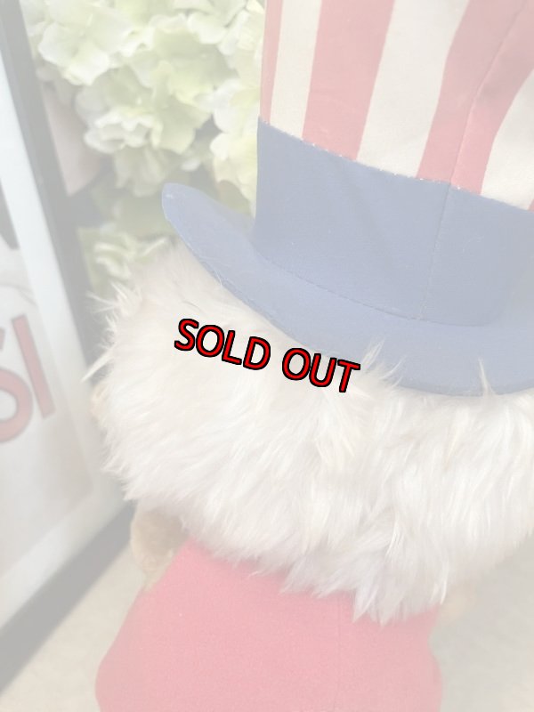 画像7: Sam the Olympic Eagle Plush Doll with Tag 1984 / オリンピックのアメリカマスコット、サム　イーグルオリンピック、タグ付きぬいぐるみ　1984年 (7)