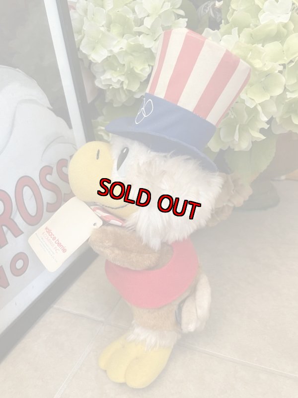 画像5: Sam the Olympic Eagle Plush Doll with Tag 1984 / オリンピックのアメリカマスコット、サム　イーグルオリンピック、タグ付きぬいぐるみ　1984年 (5)