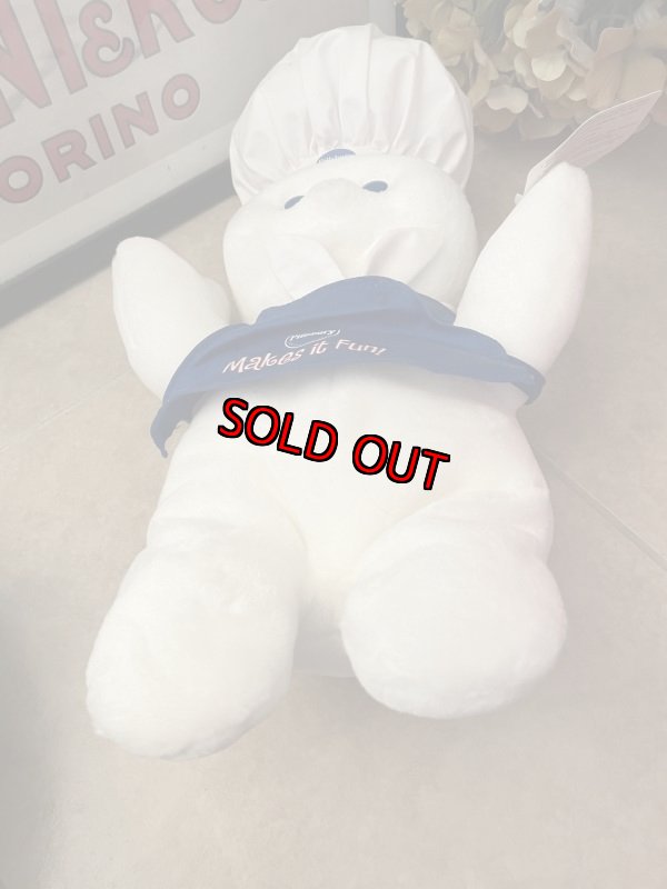 画像13: Phillsbury Dough Boy Battery Plush Doll with Tag 1998 / ピルズベリー　ドゥボーイ  タグ付き電動ぬいぐるみ (13)