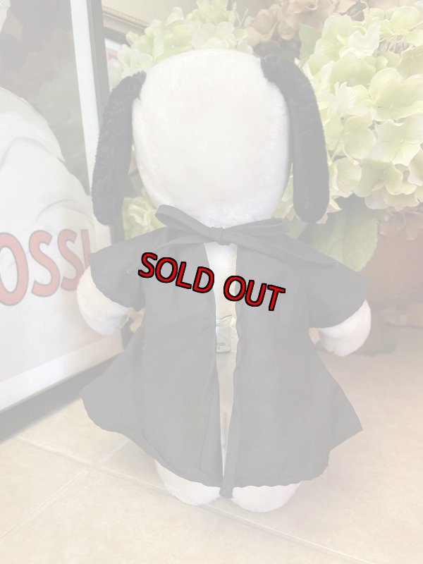 画像4: Snoopy Belle Black Dress Plush Stuffed Doll (C) / スヌーピー ベル、 ブラックワンピース ぬいぐるみ ドール (4)
