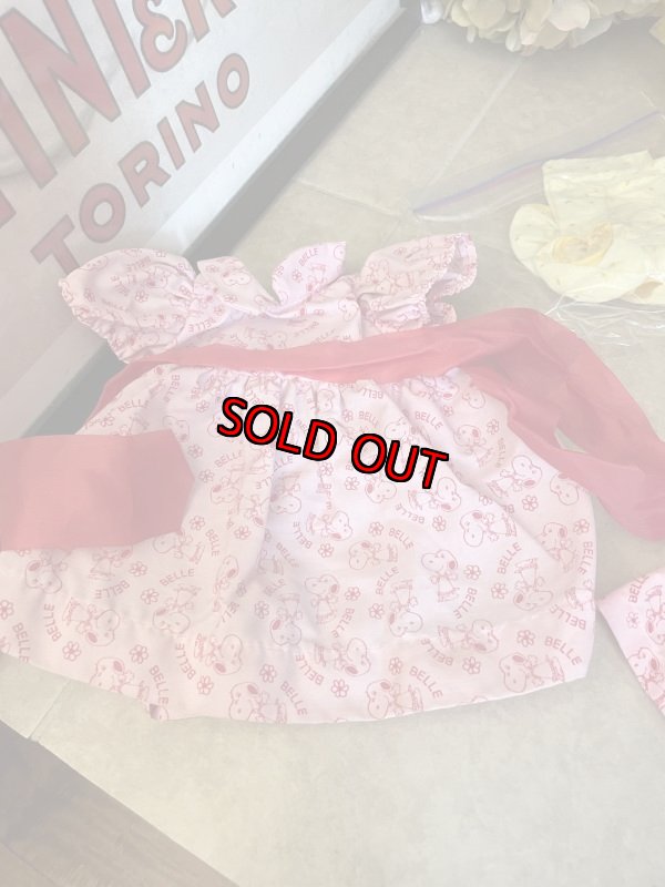 画像7: Snoopy Belle Clothes & pink Bag set / スヌーピー ベル、洋服セット &  ワードローブ ボックス バッグセット (7)