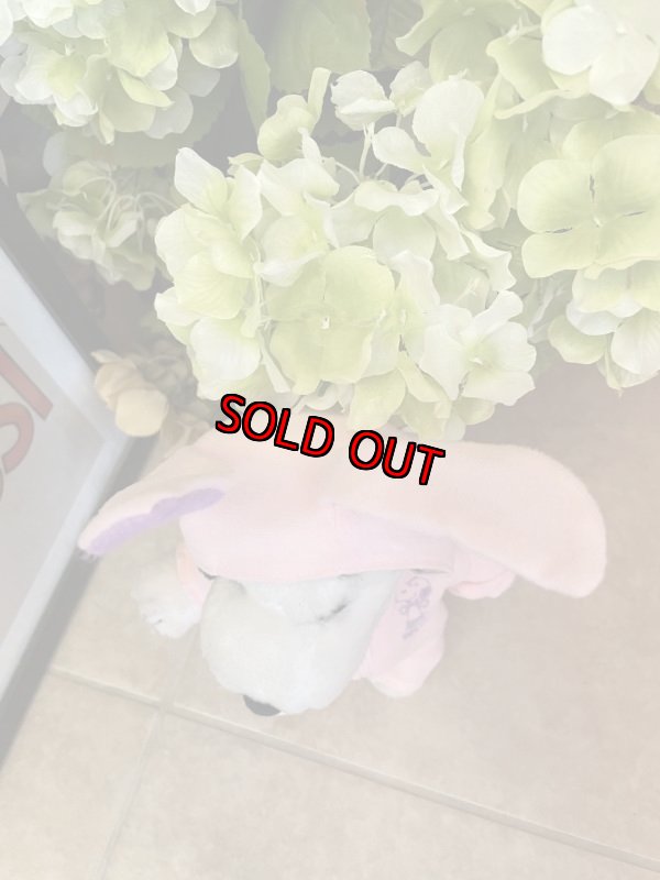 画像3: Snoopy Belle Pink Bunny Ester Plush Stuffed Doll (B) / スヌーピー  ベル、イースターピンクのウサギ　ぬいぐるみ ドール (3)