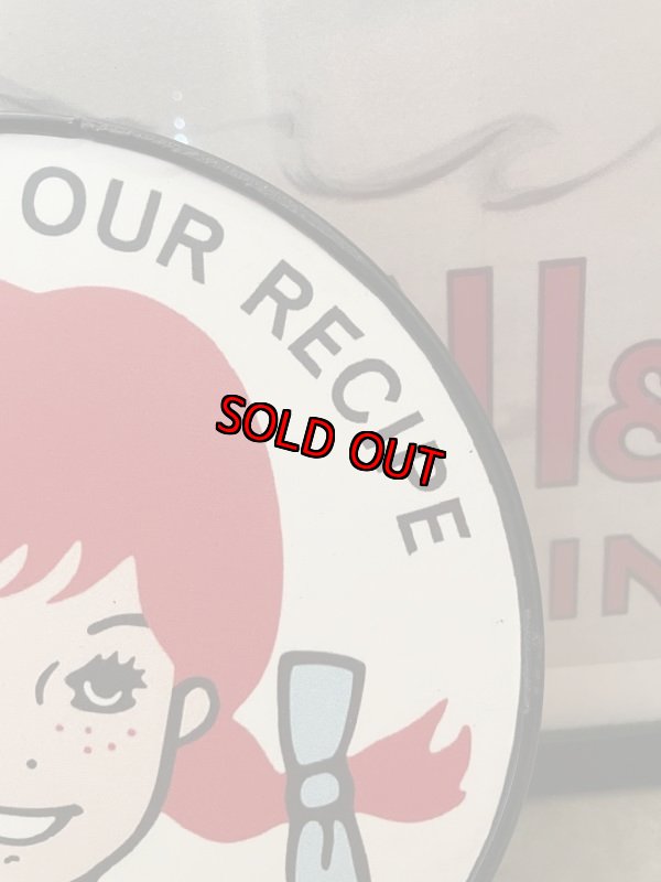 画像3: Wendy’s Small Plastic Sign (A) / ウエンディーズ 小さな看板、サイン、ストアディスプレイ (3)