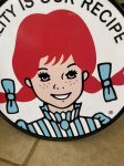 画像4: Wendy’s Small Plastic Sign (B) / ウエンディーズ　小さな看板、サイン、ストアディスプレイ (4)