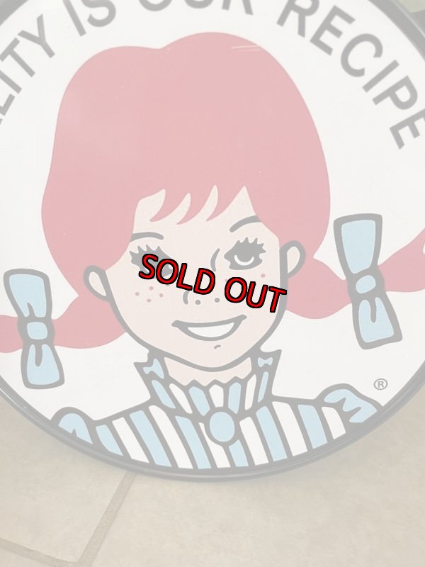 画像4: Wendy’s Small Plastic Sign (B) / ウエンディーズ 小さな看板、サイン、ストアディスプレイ (4)