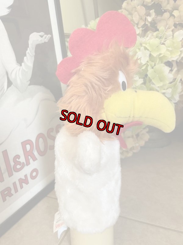 画像6: Looney Tunes  Foghorn Leghorn Mighty Star Plush Doll hand puppet 1971 / ルーニーチューンズ　フォグホーン・　レグホーン　ぬいぐるみハンドパペット　 (6)