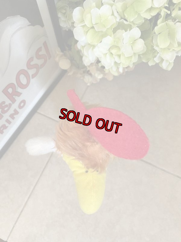 画像2: Looney Tunes  Foghorn Leghorn Mighty Star Plush Doll hand puppet 1971 / ルーニーチューンズ　フォグホーン・　レグホーン　ぬいぐるみハンドパペット　 (2)
