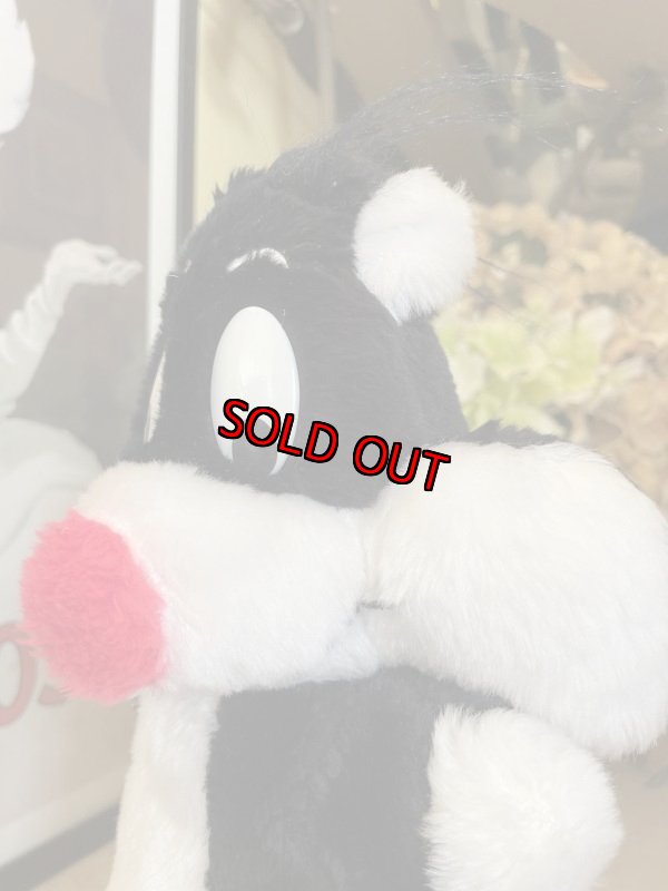 画像10: Looney Tunes  Sylvester Mighty Star Plush Doll hand puppet 1971 / ルーニーチューンズ　シルベスター　ぬいぐるみハンドパペット　 (10)