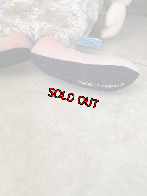 画像8: Hanna Barbera Magilla Gorilla with pink hat Plush Doll 1985 / ハンナバーベラ　マギラ・ゴリラ　ピンクの帽子　大きめゴンちゃんぬいぐるみ (8)