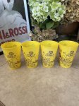 画像5: McDonald’s Yellow Plastic Cup mayor McCheese Set of 4 (C) 1977 / マクドナルドのプラスチック製、メイヤーマックチーズ、イエローコップ、4個セット (5)