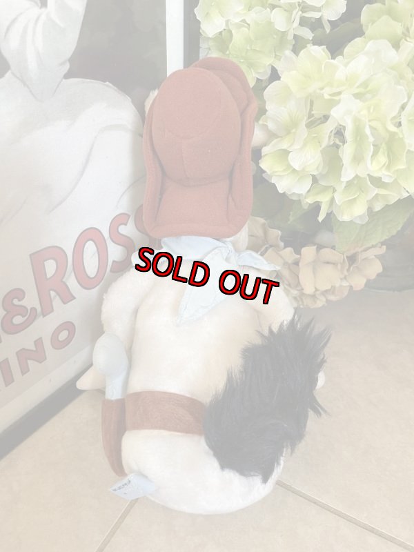 画像6: Hanna Barbera Quick Draw McGraw Plush Doll with Tag 1985  / ハンナバーベラ 早撃ちマック タグ付きぬいぐるみ (6)