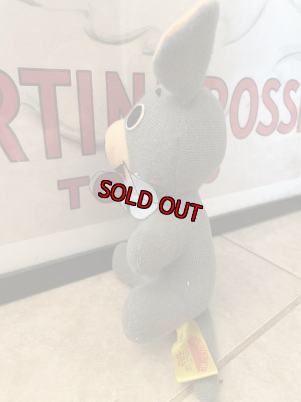 画像3: Hanna Barbers Pixie Plush doll with Blue Tie 1979 / ハンナバーベラ　レア！！　ピクシーの青いタイ、ぬいぐるみ　ドール　 (3)