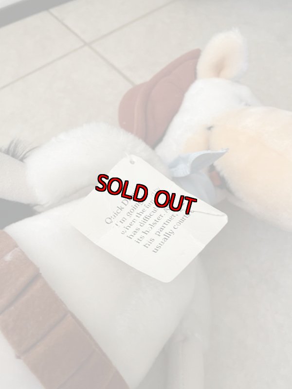 画像15: Hanna Barbera Quick Draw McGraw Plush Doll with Tag 1985  / ハンナバーベラ 早撃ちマック タグ付きぬいぐるみ (15)