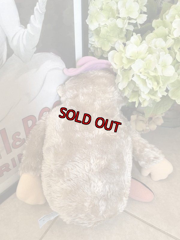 画像5: Hanna Barbera Magilla Gorilla with pink hat Plush Doll 1985 / ハンナバーベラ　マギラ・ゴリラ　ピンクの帽子　大きめゴンちゃんぬいぐるみ (5)