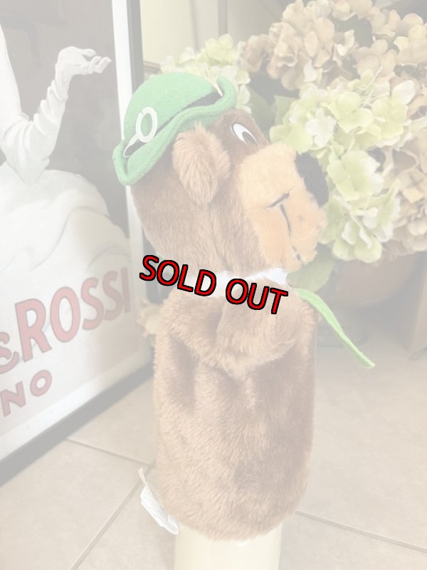 画像5: Hanna Barbera Yogi Bear Plush Doll Mighty Star Hand Puppet 1980 (A)  / ヨギベア  ハンドパペット マイティースター　ぬいぐるみ (5)