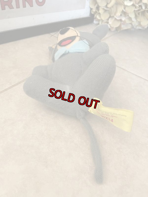 画像10: Hanna Barbers Pixie Plush doll with Blue Tie 1979 / ハンナバーベラ　レア！！　ピクシーの青いタイ、ぬいぐるみ　ドール　 (10)