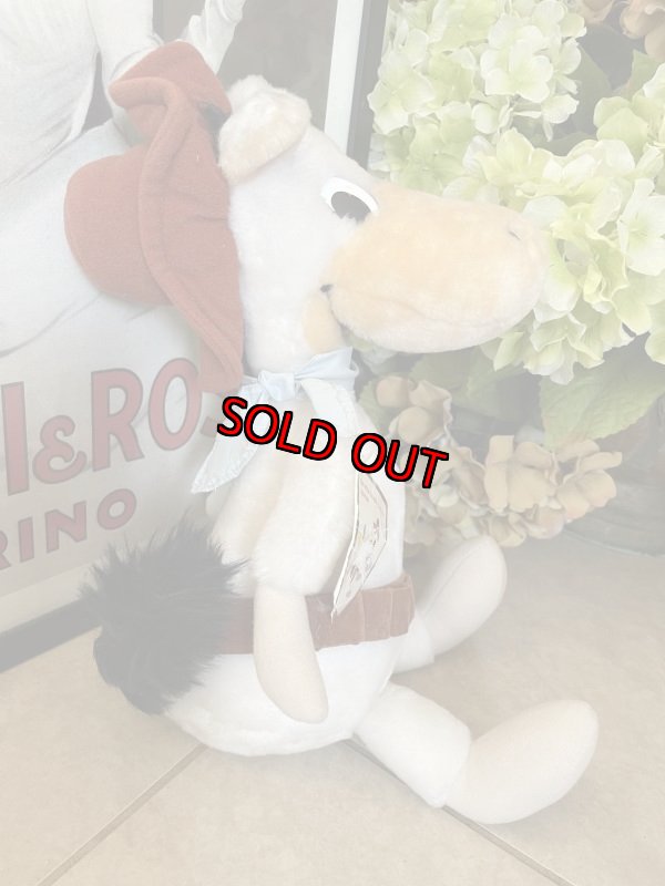 画像8: Hanna Barbera Quick Draw McGraw Plush Doll with Tag 1985  / ハンナバーベラ 早撃ちマック タグ付きぬいぐるみ (8)