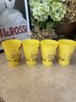 画像6: McDonald’s Yellow Plastic Cup mayor McCheese Set of 4 (C) 1977 / マクドナルドのプラスチック製、メイヤーマックチーズ、イエローコップ、4個セット (6)