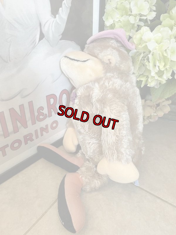 画像3: Hanna Barbera Magilla Gorilla with pink hat Plush Doll 1985 / ハンナバーベラ　マギラ・ゴリラ　ピンクの帽子　大きめゴンちゃんぬいぐるみ (3)