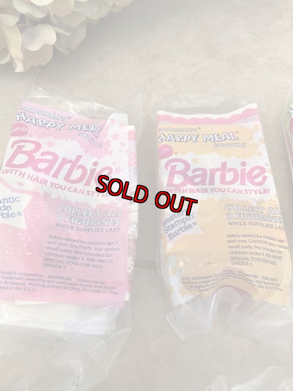 画像2: McDonald’s Barbie Happy Meal set of 8  / マクドナルドのバービー、ハッピーミールトイ　8個セット (2)
