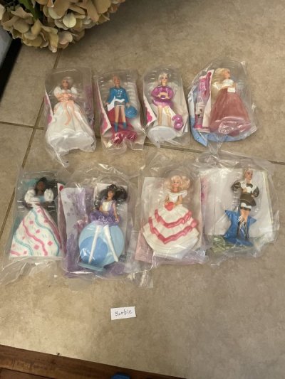 画像1: McDonald’s Barbie Happy Meal set of 8 / マクドナルドのバービー、ハッピーミールトイ 8個セット