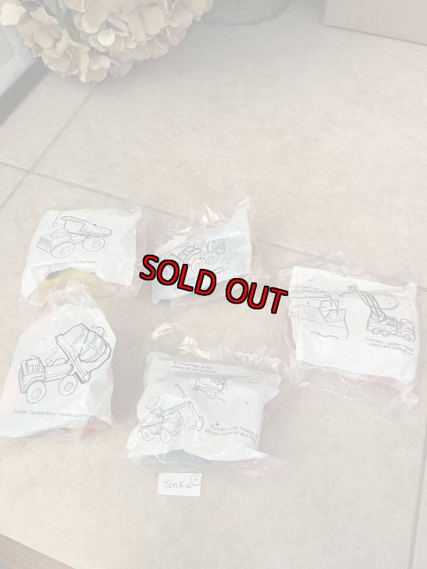 画像4: McDonald’s Tonka meal toy set of 5 (A) / マクドナルドのトンカ　ミールトイ  未開封　5点セット (4)