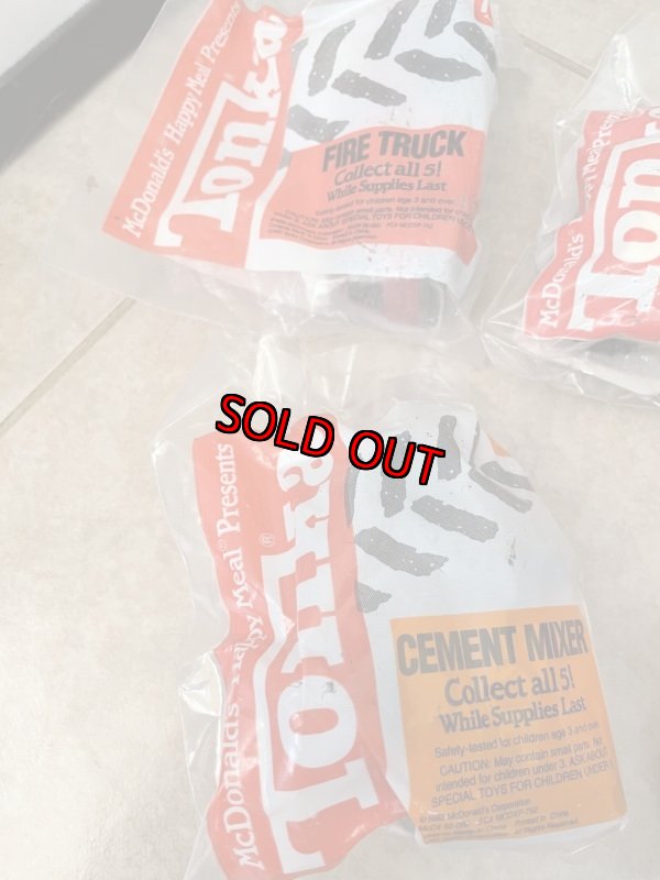 画像3: McDonald’s Tonka meal toy set of 5 (B) / マクドナルドのトンカ　ミールトイ  未開封　5点セット (3)