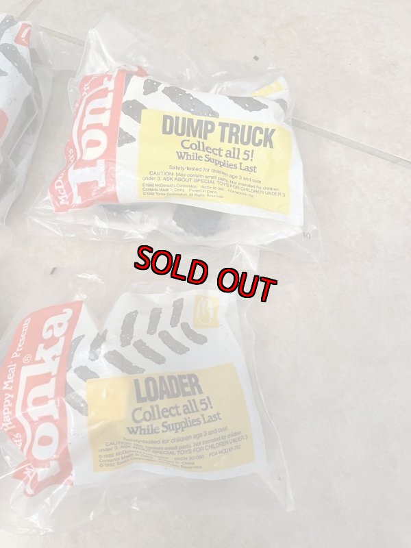 画像2: McDonald’s Tonka meal toy set of 5 (B) / マクドナルドのトンカ　ミールトイ  未開封　5点セット (2)