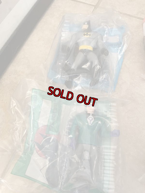 画像2: McDonald’s Batman Happy Meal Complete set of 8 (A) /  マクドナルドのバットマン、ハッピーミールトイ　コンプリート8個セット (2)