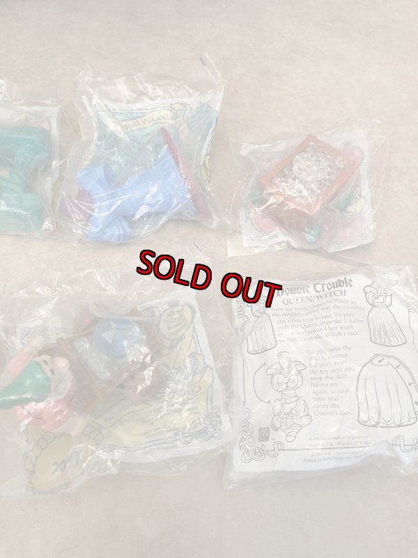 画像3: McDonald’s Complete Snow White Happy Meal set of 8 / マクドナルドのコンプリート　スノーホワイト、白雪姫、ハッピーミールトイ　8個セット (3)
