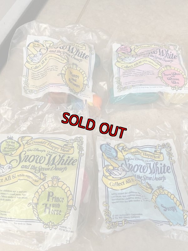 画像5: McDonald’s Complete Snow White Happy Meal set of 8 / マクドナルドのコンプリート　スノーホワイト、白雪姫、ハッピーミールトイ　8個セット (5)