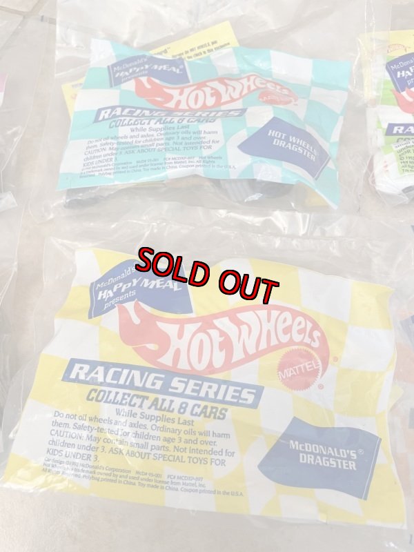 画像3: McDonald’s Hot Wheel Happy Meal set of 8  /  マクドナルドのホットウィール、ハッピーミールトイ　未開封　8個セット (3)