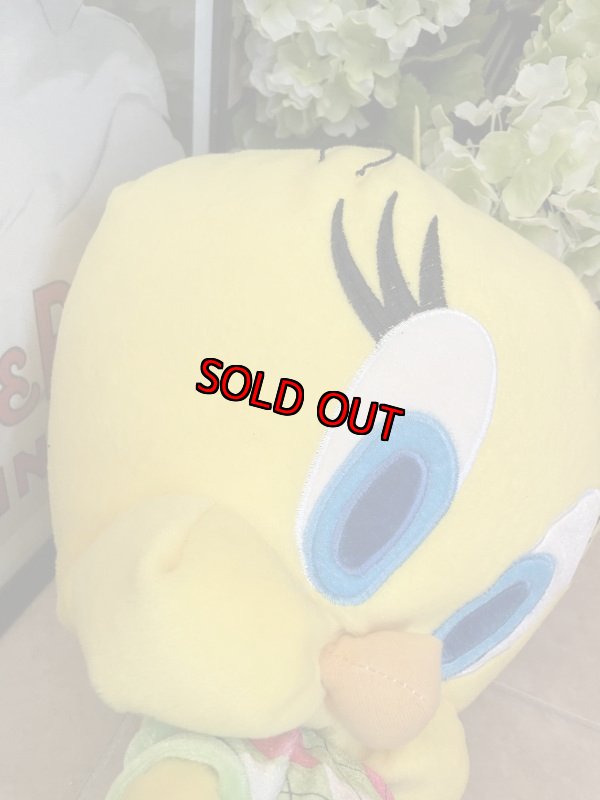 画像8:  Looney Tunes Tweety  Large Plush Doll  /  ルーニーテューンズ   トゥイーティー ぬいぐるみ　50cm (8)