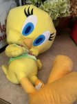 画像7:  Looney Tunes Tweety  Large Plush Doll  /  ルーニーテューンズ   トゥイーティー ぬいぐるみ　50cm (7)
